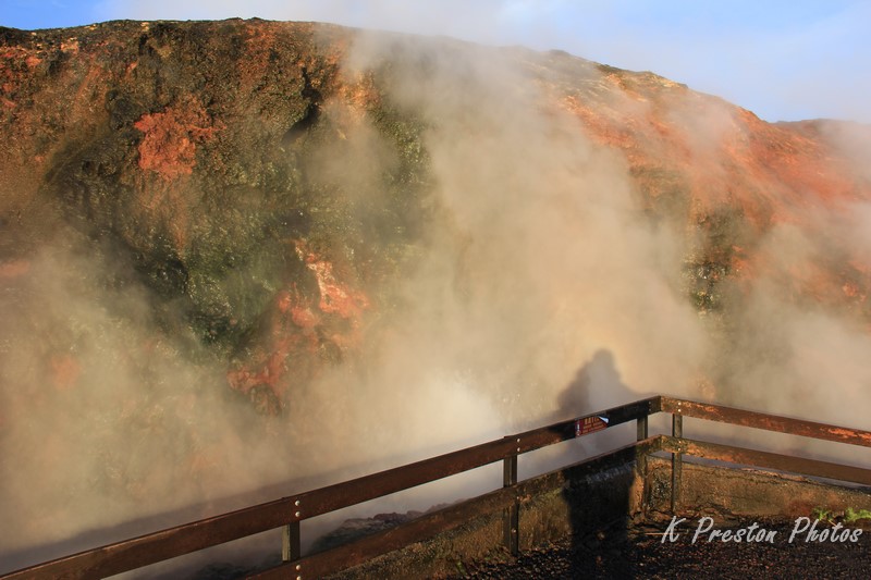 Deildartunguhver - the highest flow hot spring in Europe